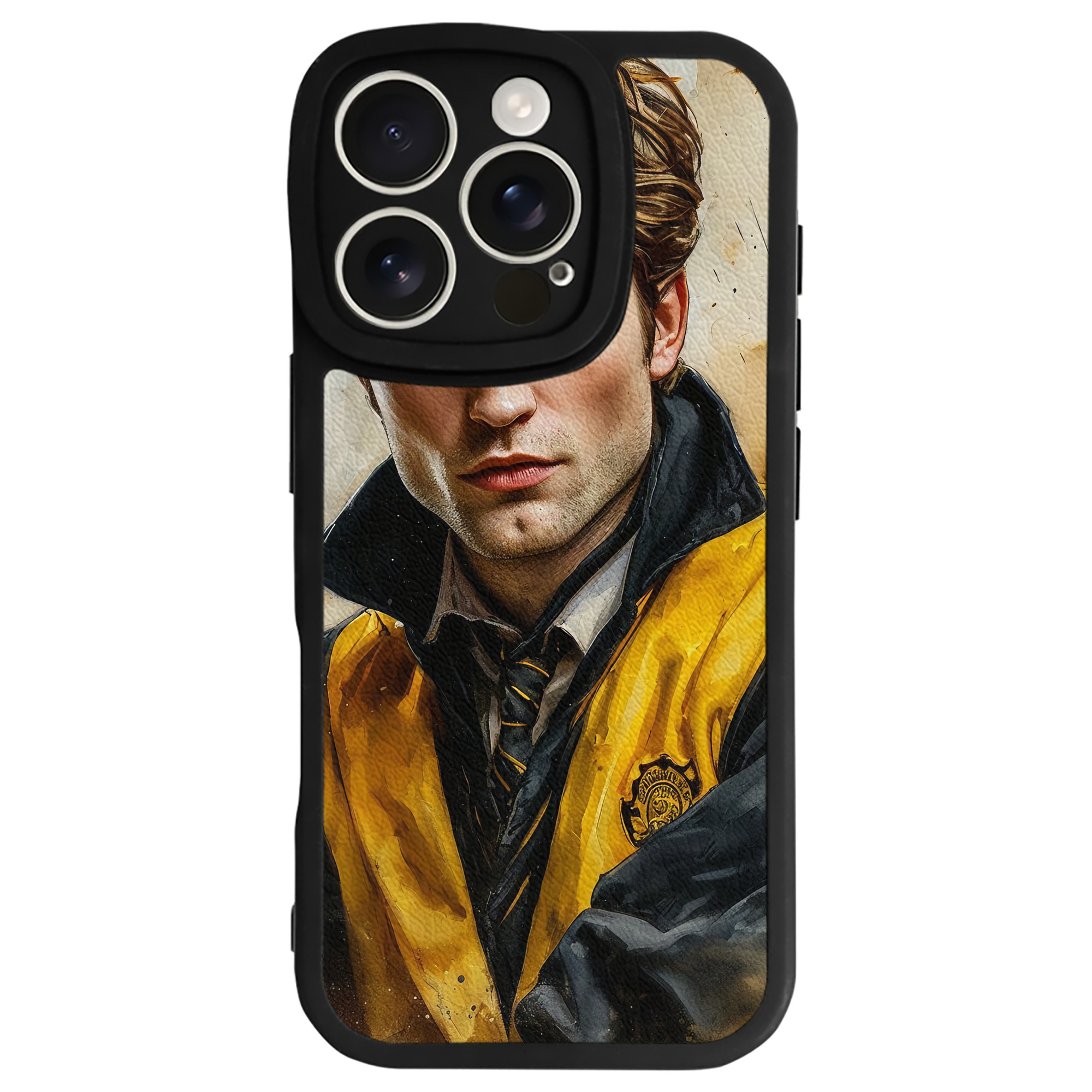 （画像用） Harry Potter ハリー・ポッターシリーズ 【iPhone 16シリーズ対応】シリコンスマホケース（レザー調） 材質：シリコン